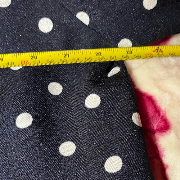 Christopher & Banks Polka Dot Blazer 3/4 Sleeve - Picture 10 of 12